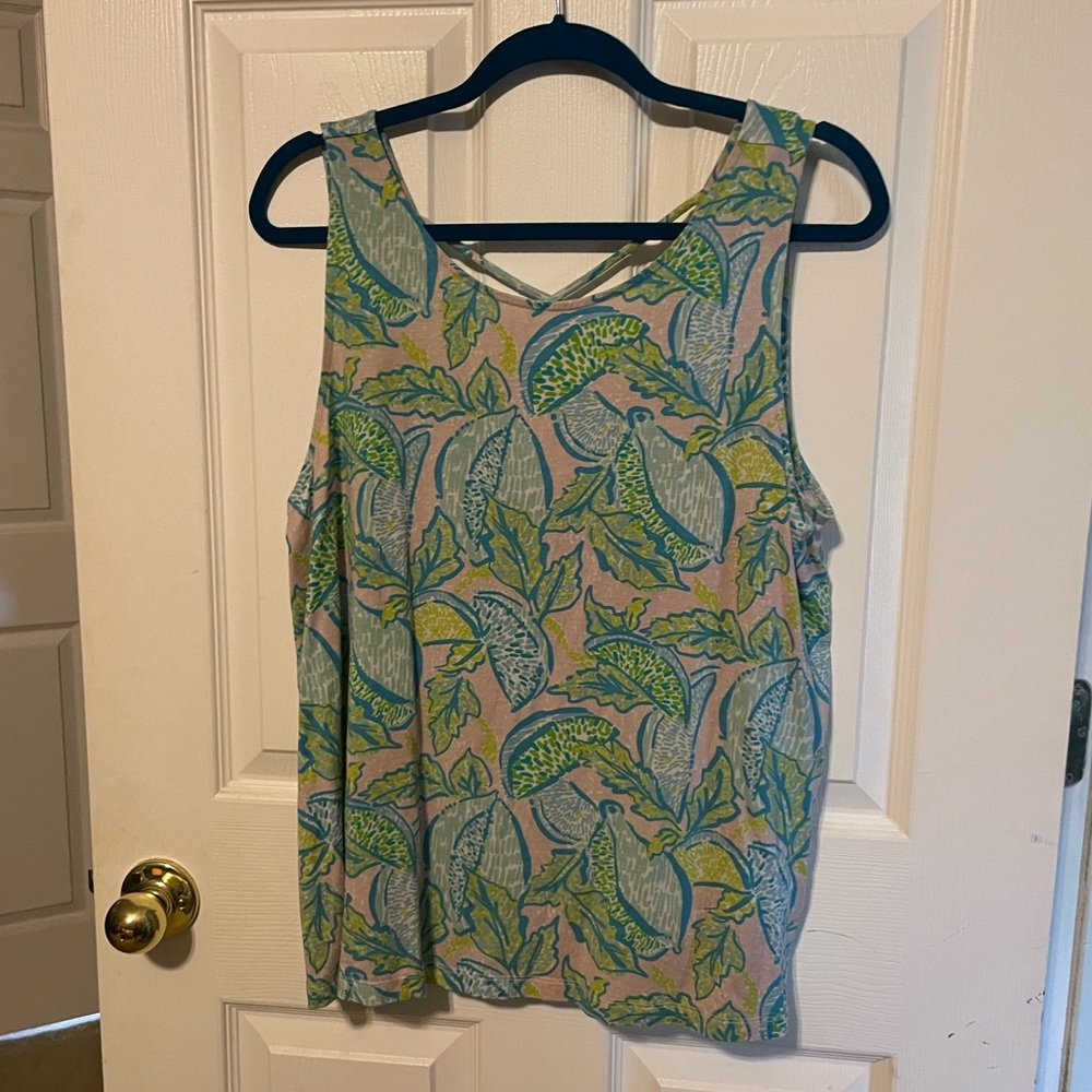 GUC Lilly Pulitzer Kristen Tank Top size XL